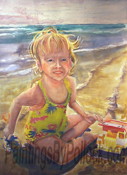 Girl on the Beach